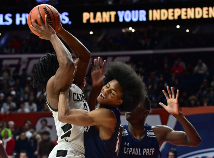 DePaul Prep Mount Carmel Illinois boys basketball March 9 2024 Tim Vizer 26786